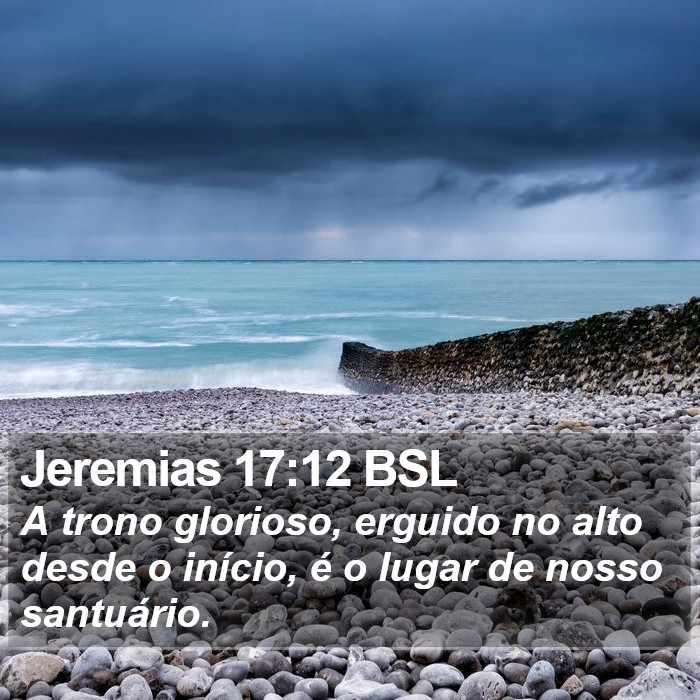 Jeremias 17:12 BSL Bible Study