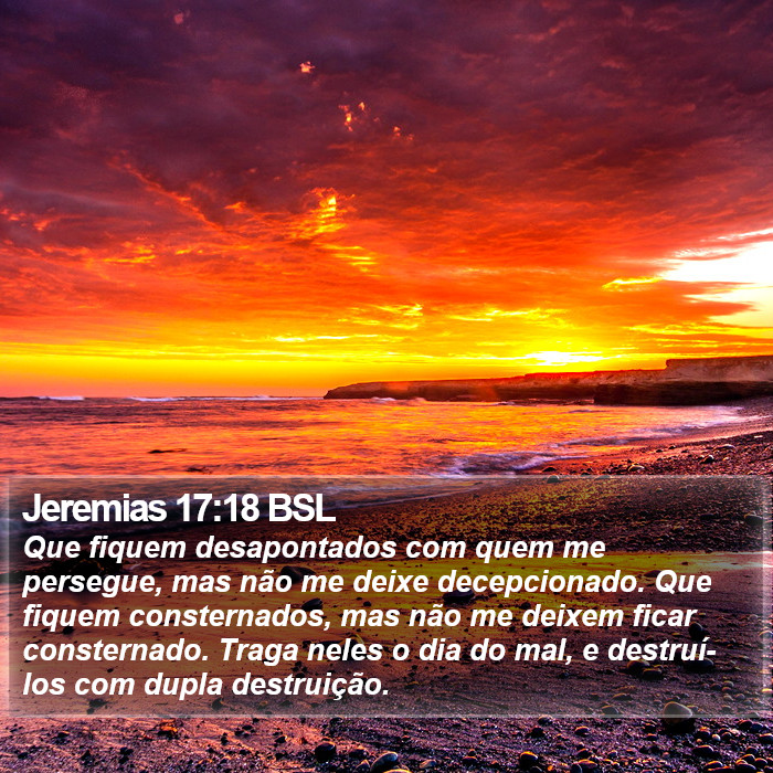 Jeremias 17:18 BSL Bible Study