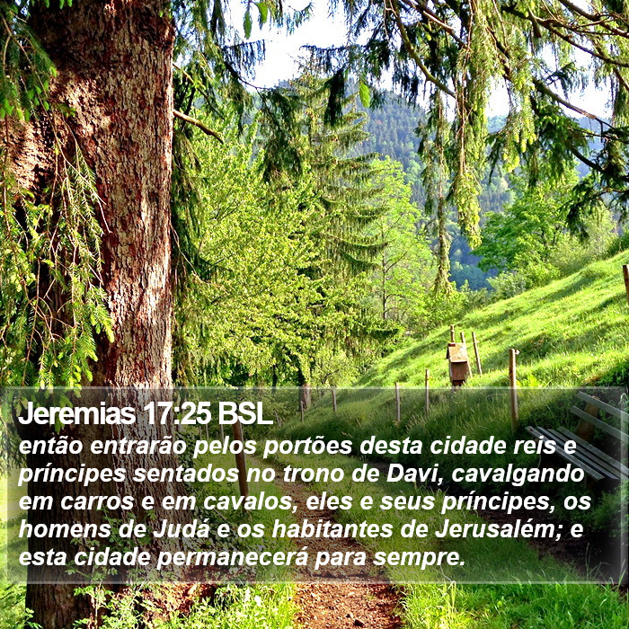 Jeremias 17:25 BSL Bible Study