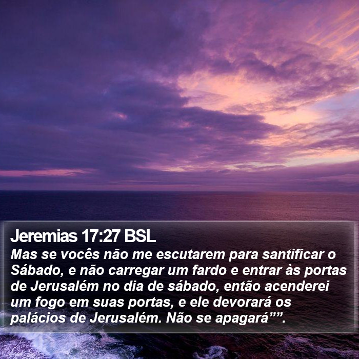 Jeremias 17:27 BSL Bible Study