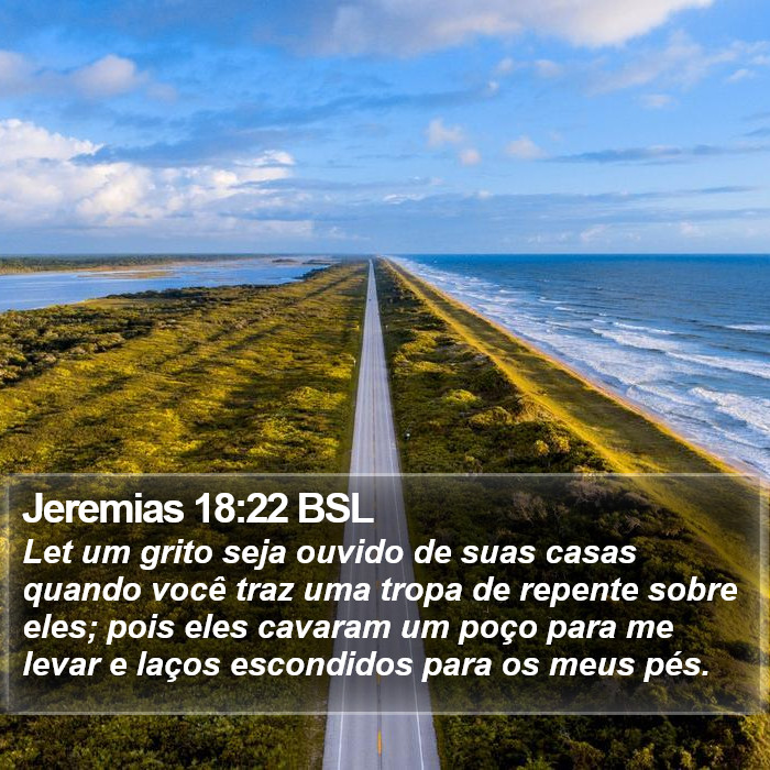 Jeremias 18:22 BSL Bible Study
