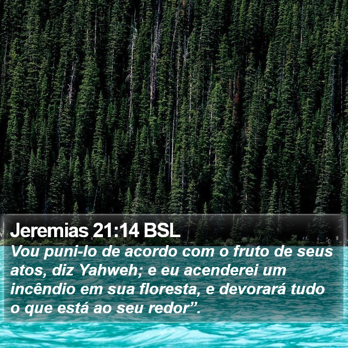 Jeremias 21:14 BSL Bible Study