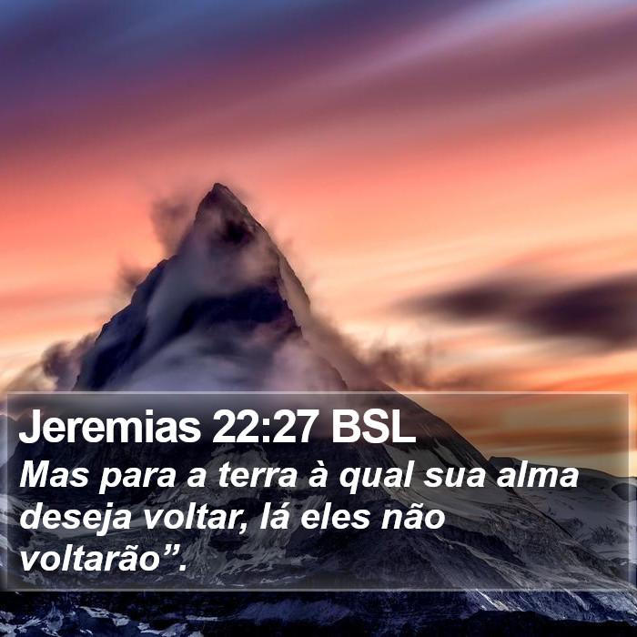 Jeremias 22:27 BSL Bible Study