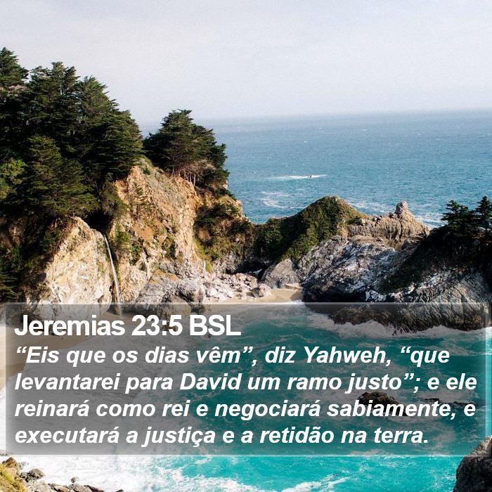 Jeremias 23:5 BSL Bible Study