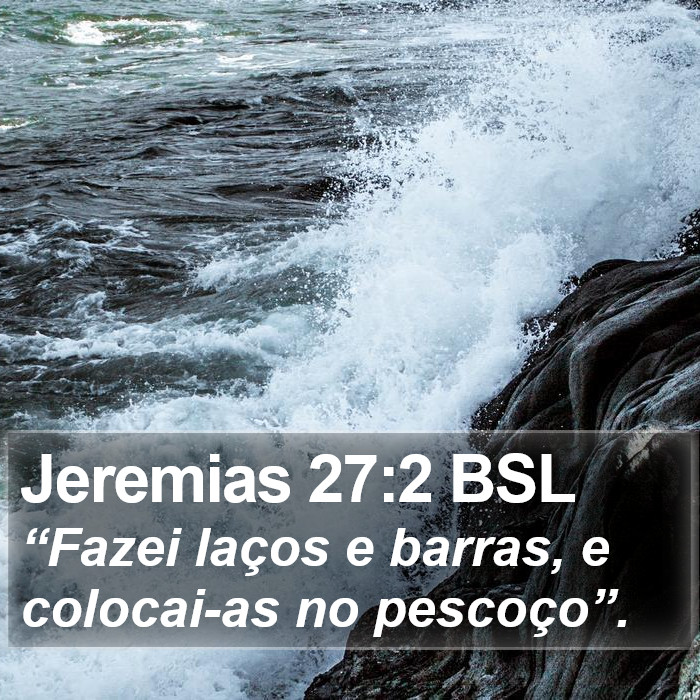 Jeremias 27:2 BSL Bible Study
