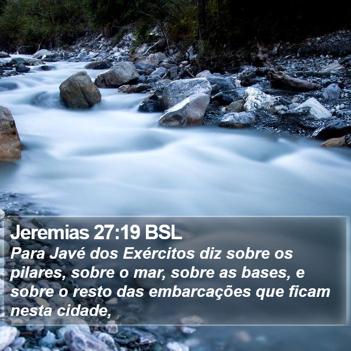 Jeremias 27:19 BSL Bible Study