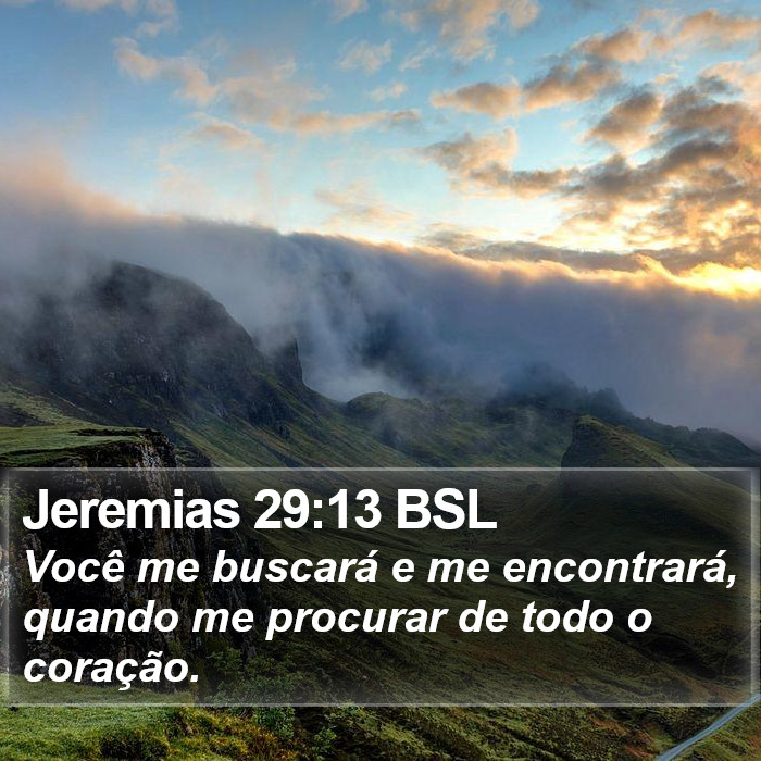 Jeremias 29:13 BSL Bible Study