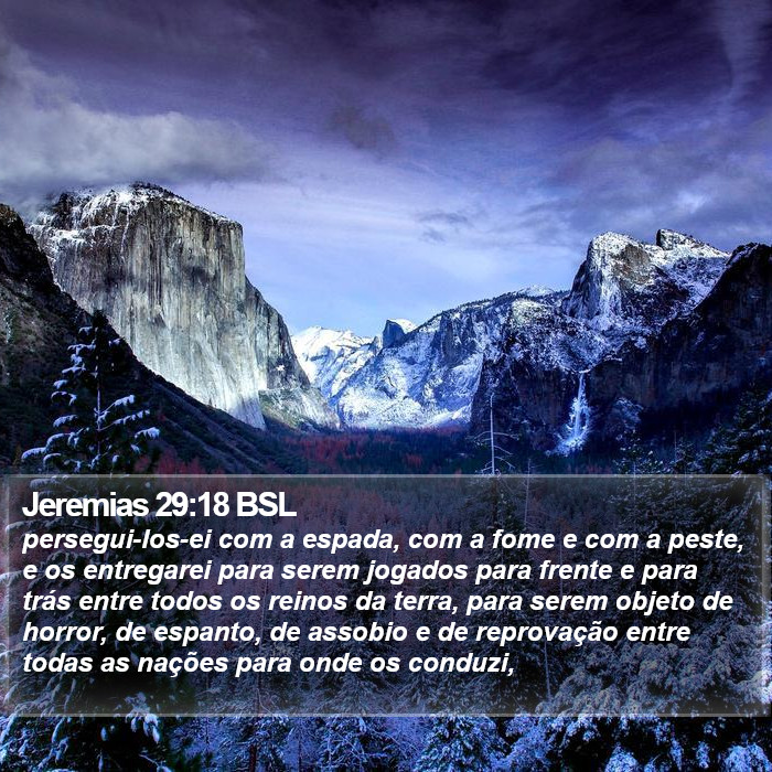 Jeremias 29:18 BSL Bible Study