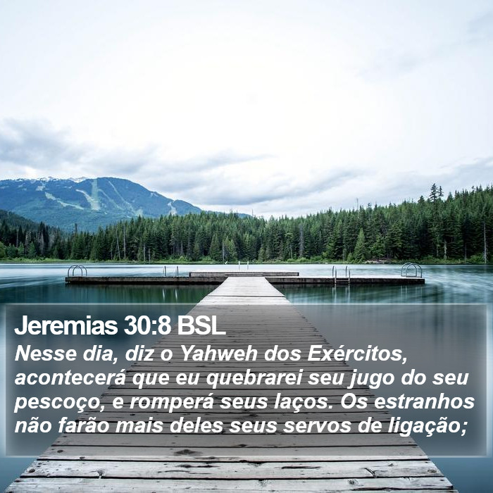 Jeremias 30:8 BSL Bible Study