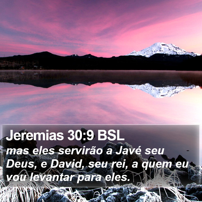 Jeremias 30:9 BSL Bible Study