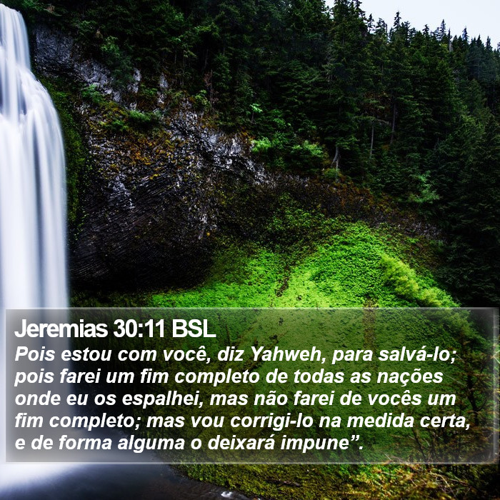 Jeremias 30:11 BSL Bible Study