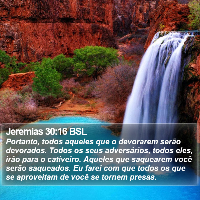 Jeremias 30:16 BSL Bible Study