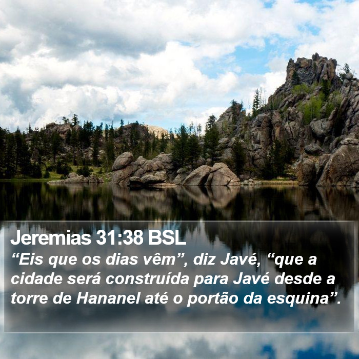 Jeremias 31:38 BSL Bible Study