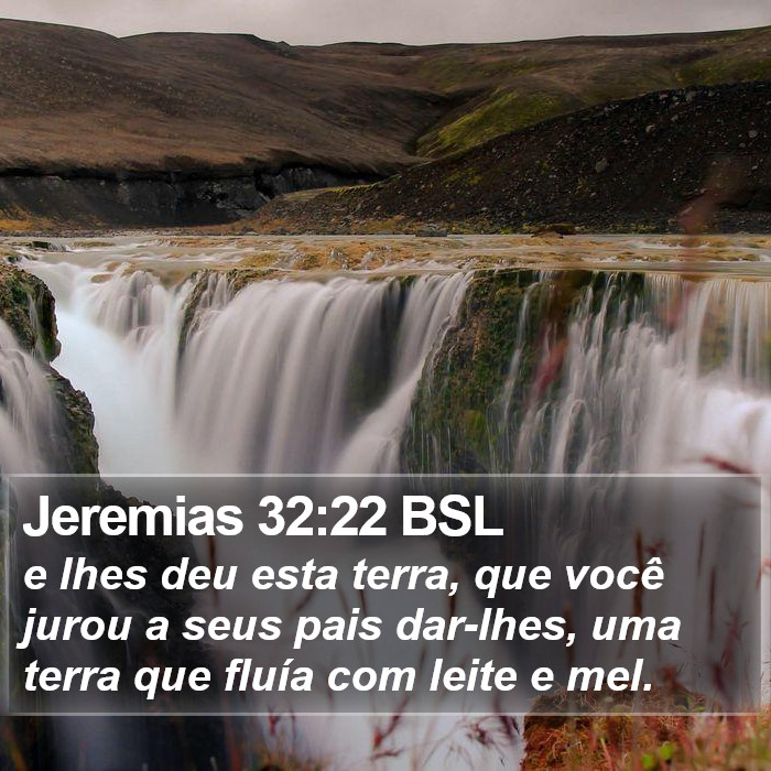 Jeremias 32:22 BSL Bible Study