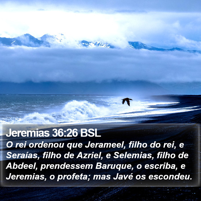 Jeremias 36:26 BSL Bible Study