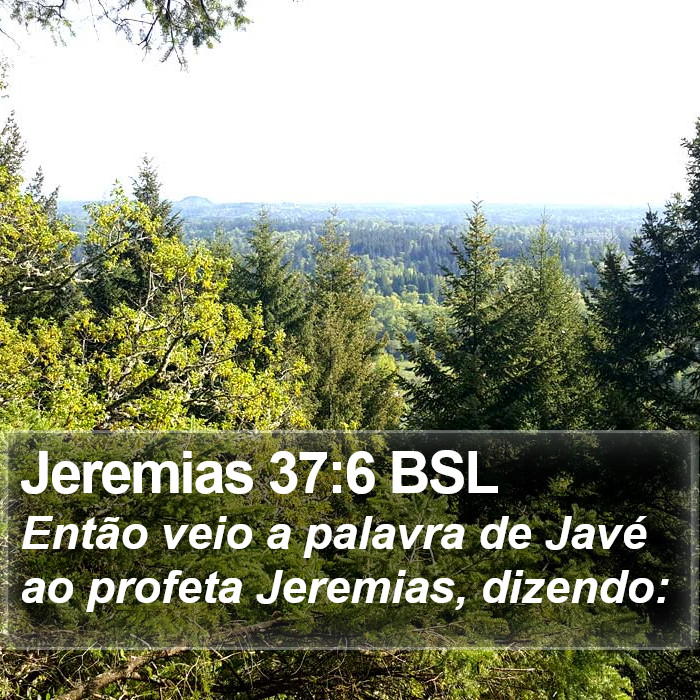 Jeremias 37:6 BSL Bible Study