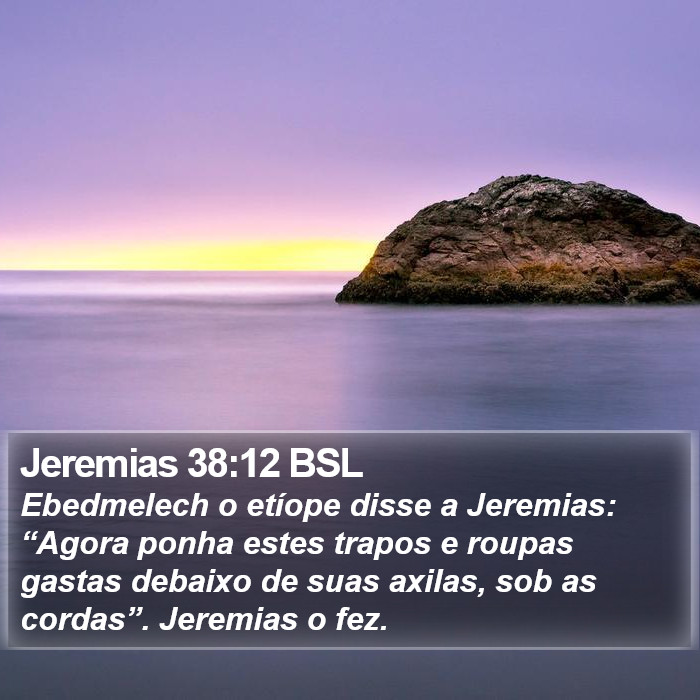 Jeremias 38:12 BSL Bible Study