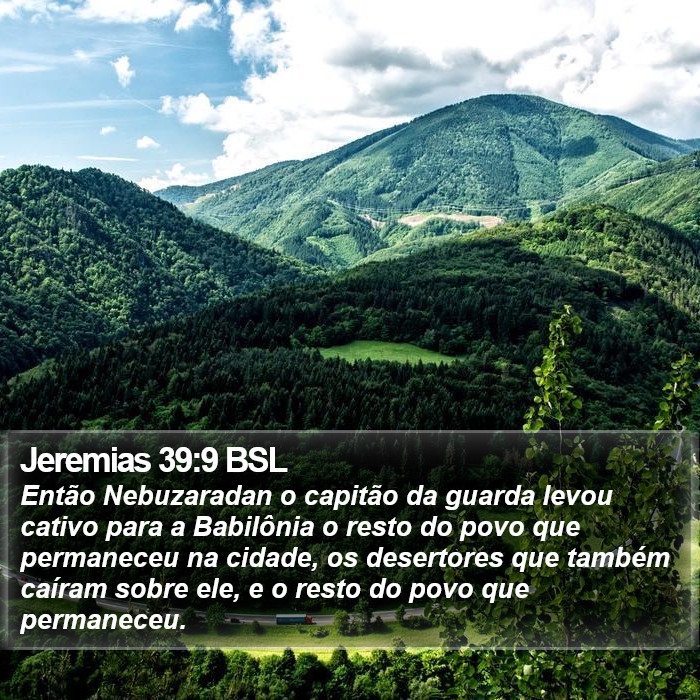 Jeremias 39:9 BSL Bible Study