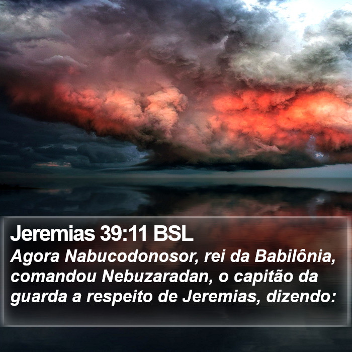 Jeremias 39:11 BSL Bible Study