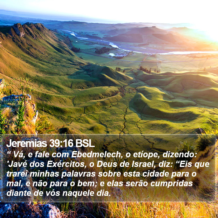 Jeremias 39:16 BSL Bible Study
