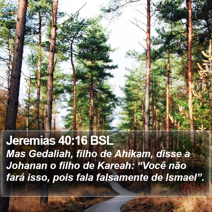 Jeremias 40:16 BSL Bible Study