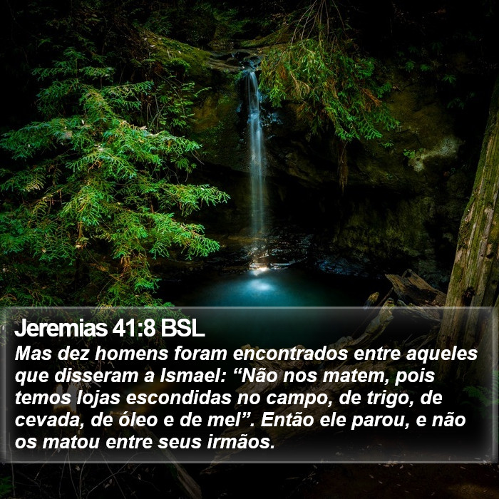 Jeremias 41:8 BSL Bible Study