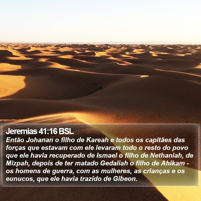 Jeremias 41:16 BSL Bible Study