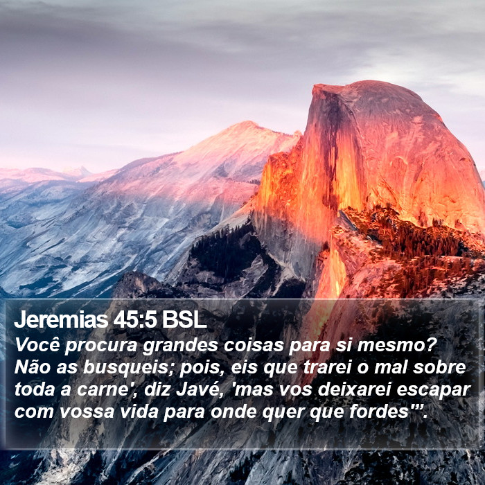 Jeremias 45:5 BSL Bible Study