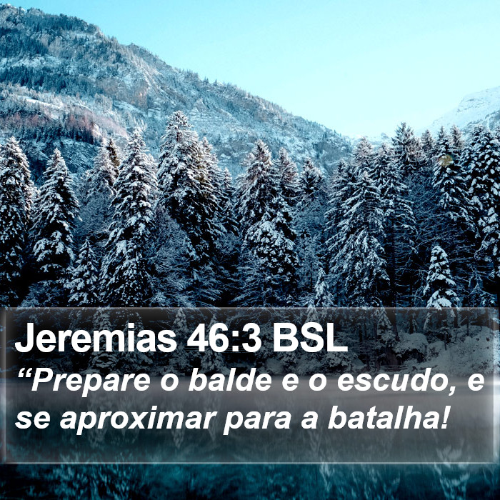 Jeremias 46:3 BSL Bible Study