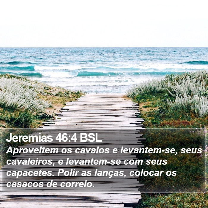 Jeremias 46:4 BSL Bible Study