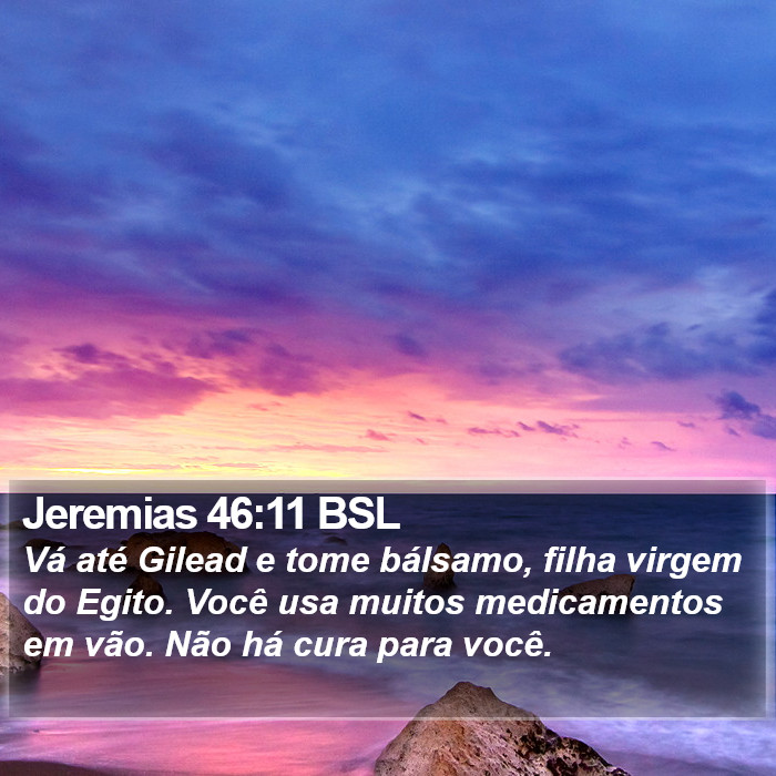 Jeremias 46:11 BSL Bible Study