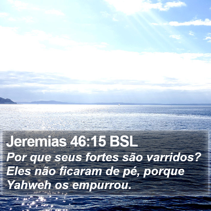 Jeremias 46:15 BSL Bible Study