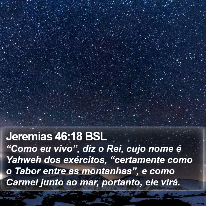 Jeremias 46:18 BSL Bible Study