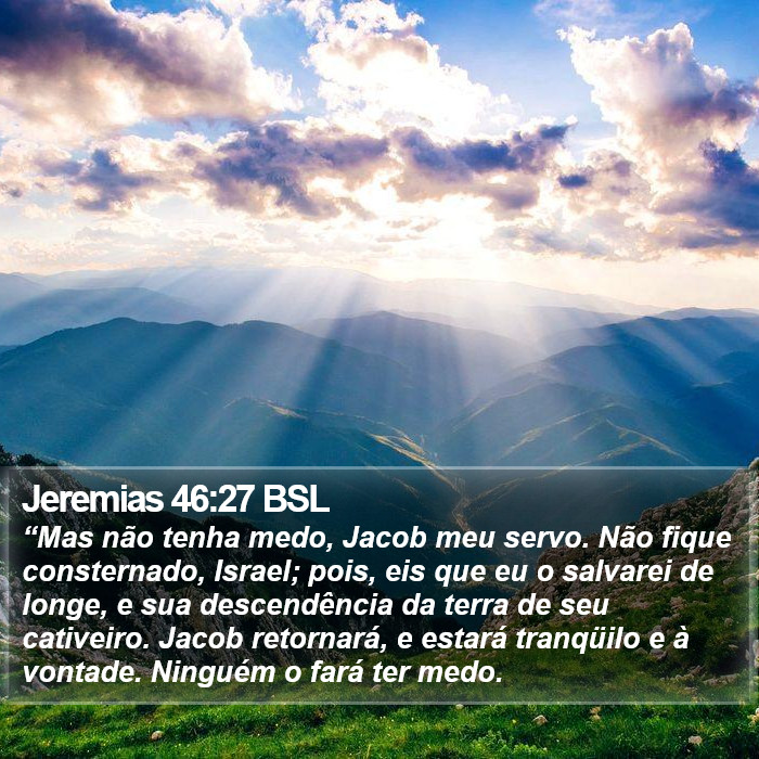 Jeremias 46:27 BSL Bible Study
