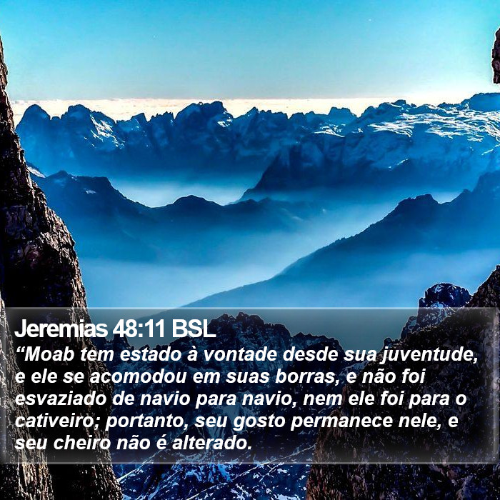 Jeremias 48:11 BSL Bible Study