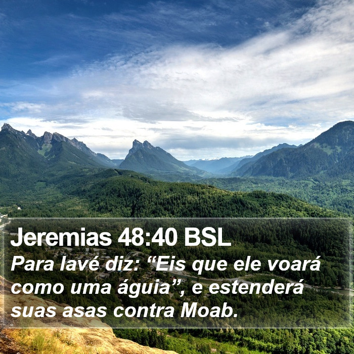 Jeremias 48:40 BSL Bible Study