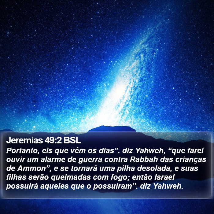 Jeremias 49:2 BSL Bible Study