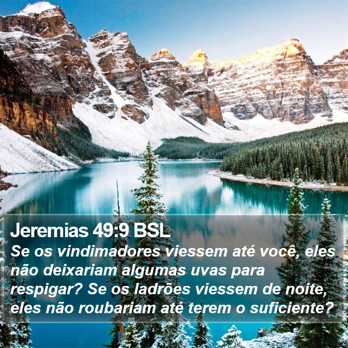 Jeremias 49:9 BSL Bible Study