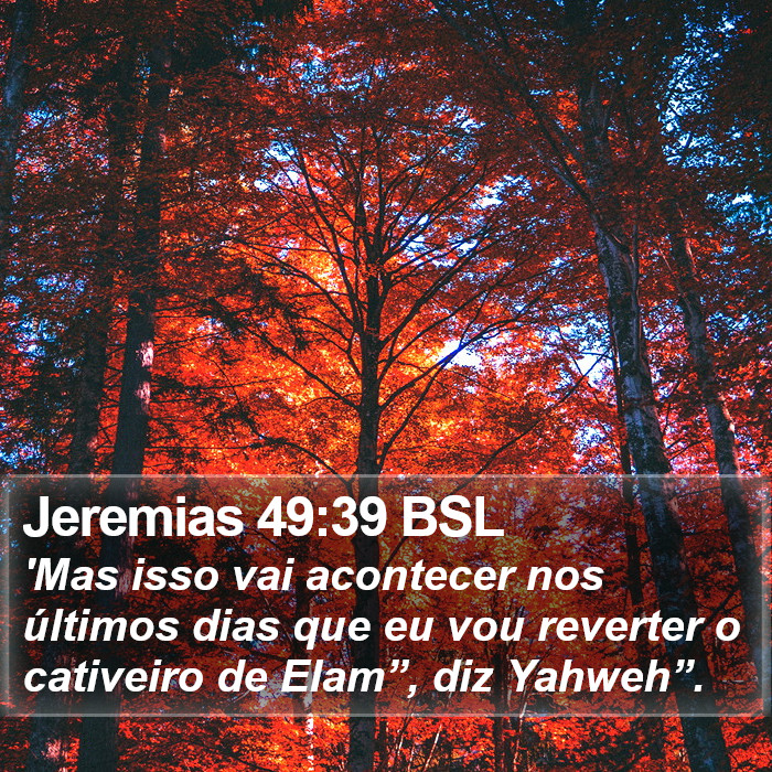 Jeremias 49:39 BSL Bible Study