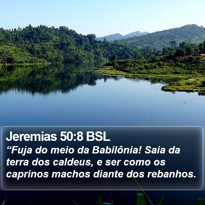 Jeremias 50:8 BSL Bible Study