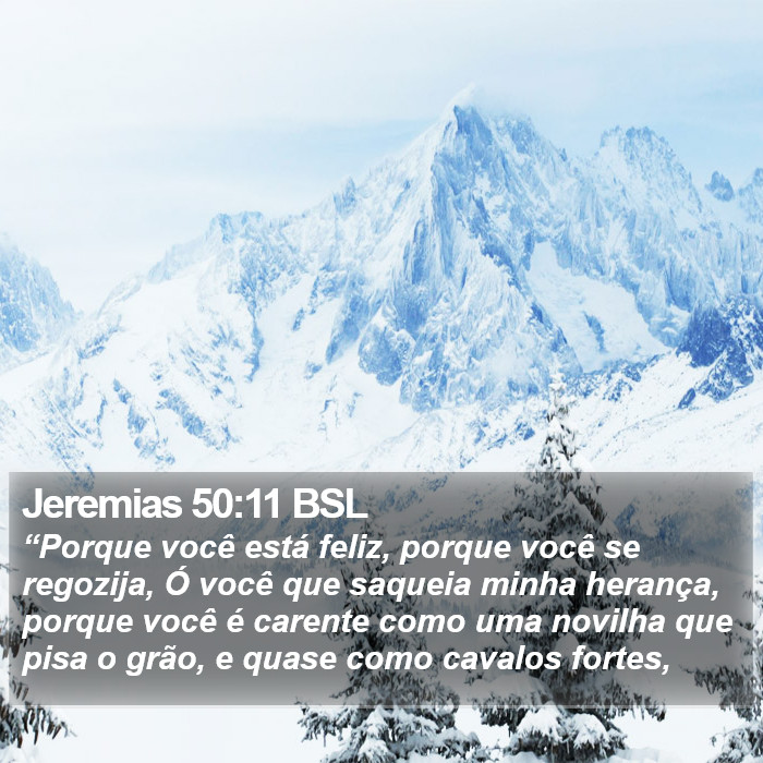 Jeremias 50:11 BSL Bible Study