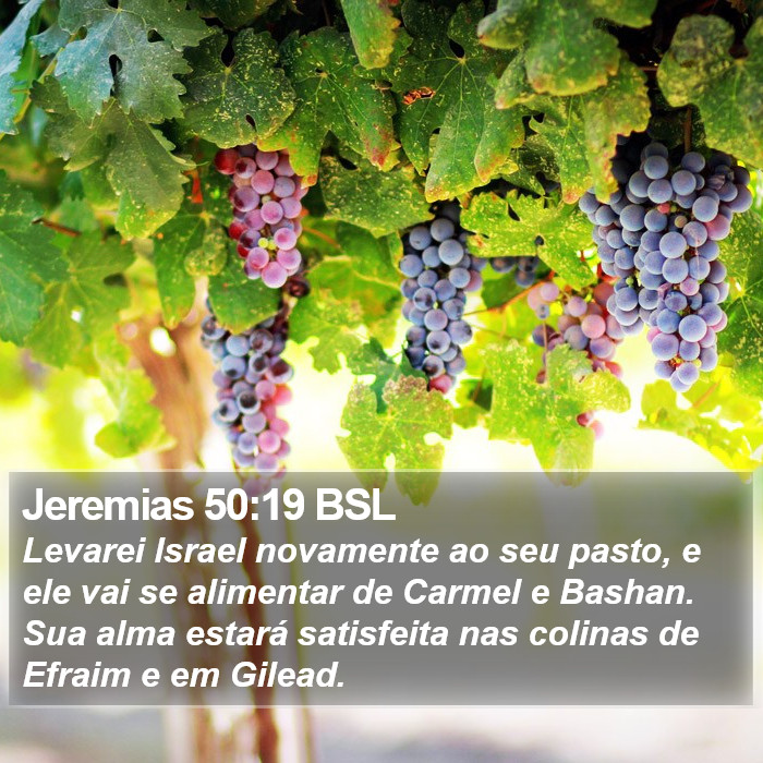 Jeremias 50:19 BSL Bible Study