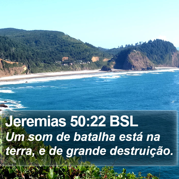 Jeremias 50:22 BSL Bible Study