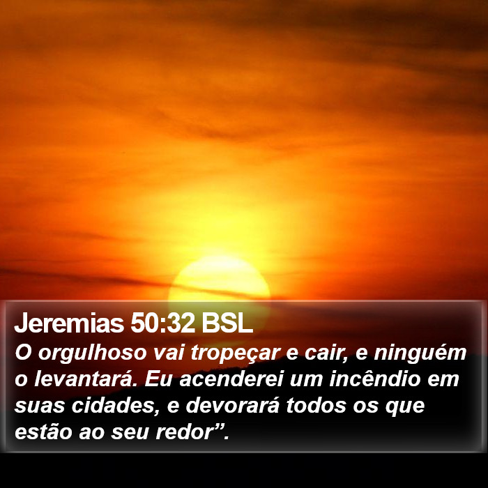 Jeremias 50:32 BSL Bible Study