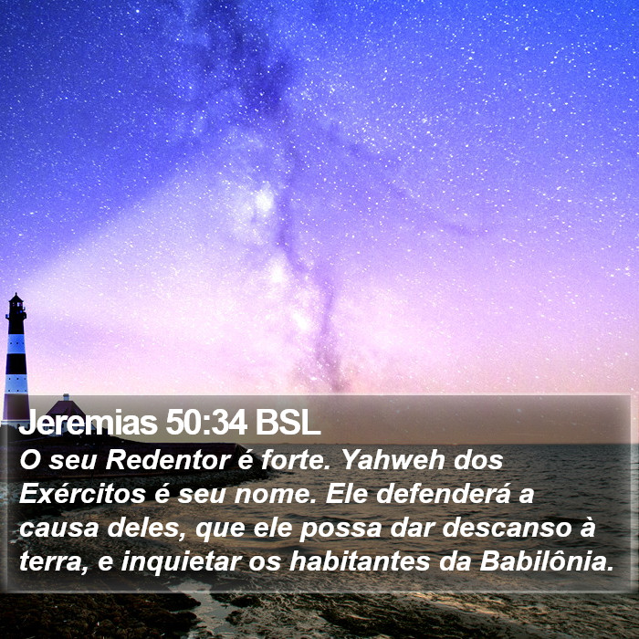 Jeremias 50:34 BSL Bible Study