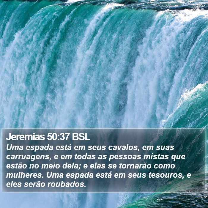 Jeremias 50:37 BSL Bible Study