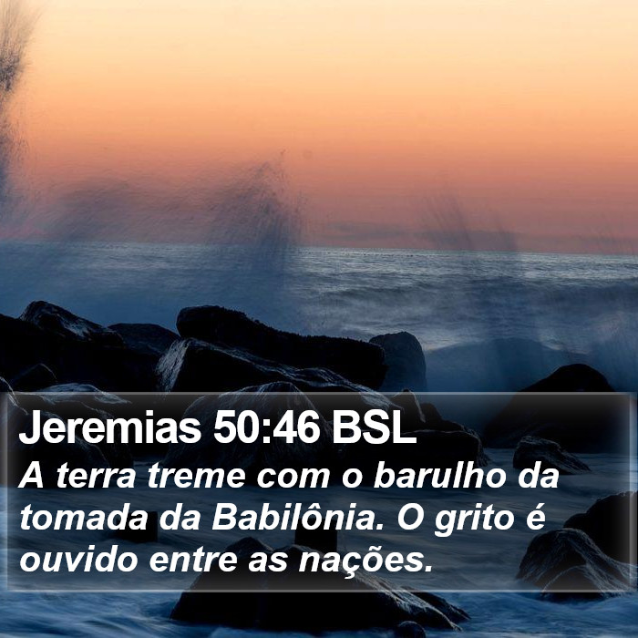 Jeremias 50:46 BSL Bible Study