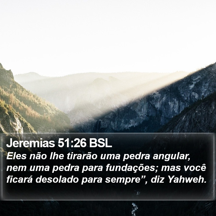Jeremias 51:26 BSL Bible Study