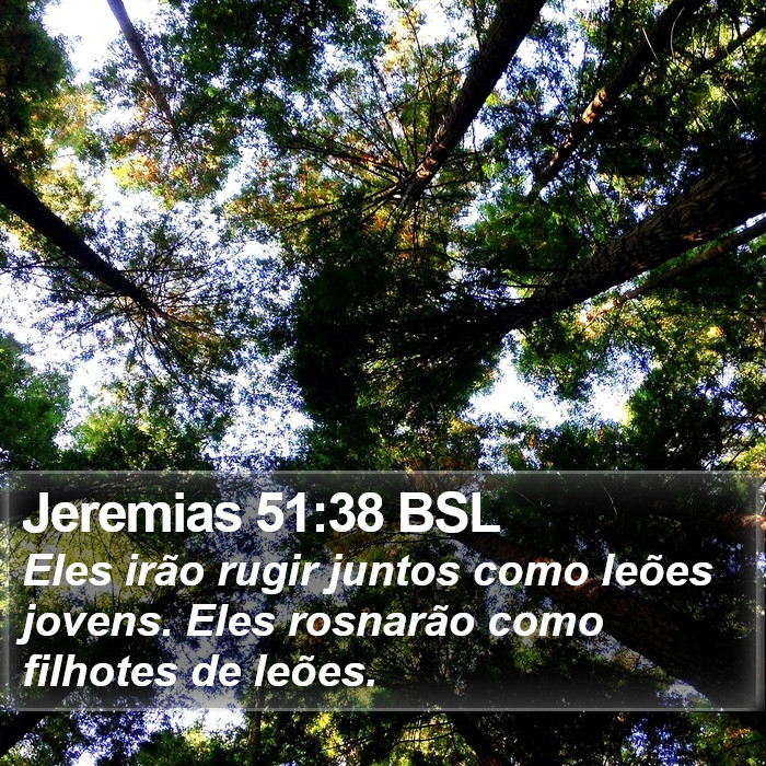 Jeremias 51:38 BSL Bible Study