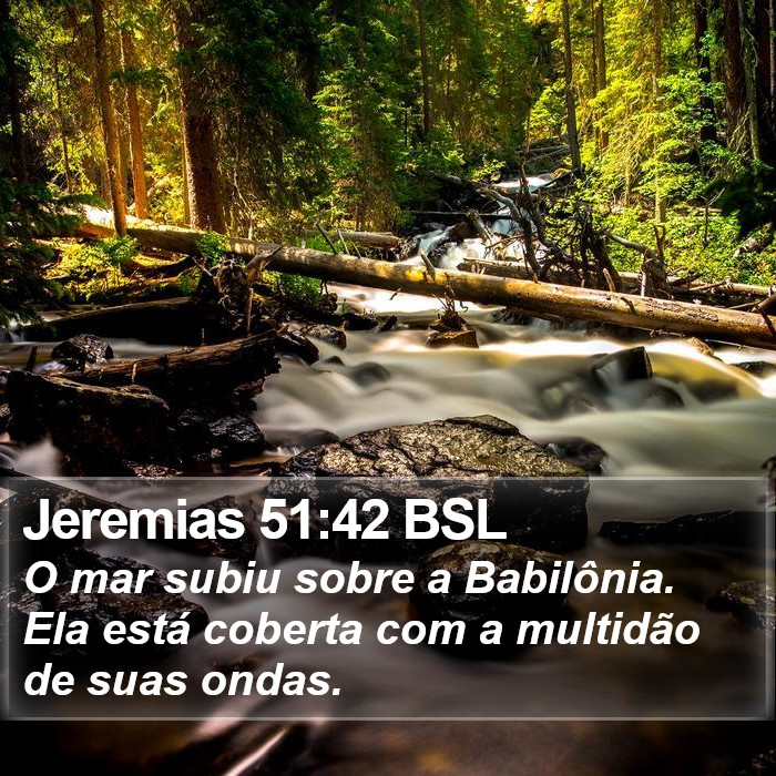 Jeremias 51:42 BSL Bible Study